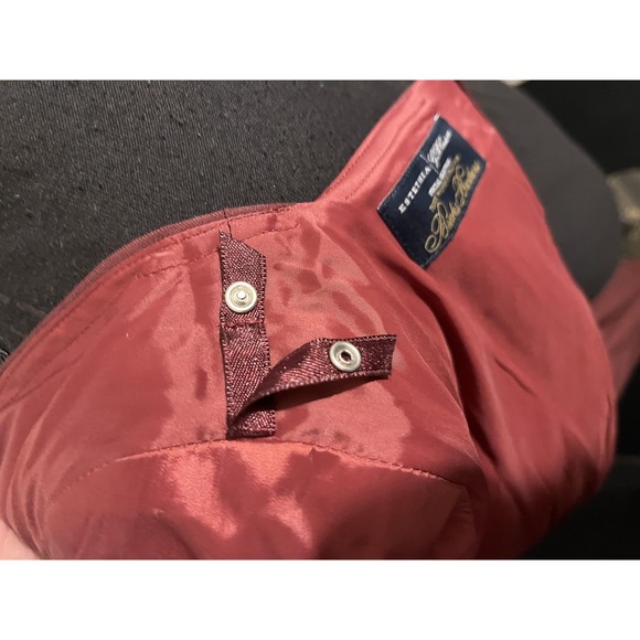 Brooks Brothers Dress Womens 2 Burgundy Wool‎ Blend Sheath Square Neck Office - Picture 12 of 16